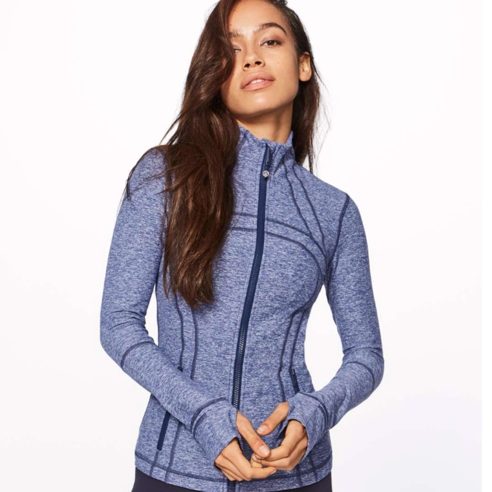 lululemon |  Define Jacket in Heathered Hero Blue